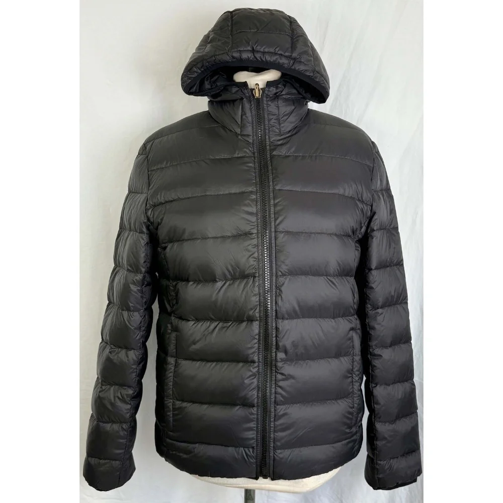 Pendleton Black Puff Jacket with Patterned Interior